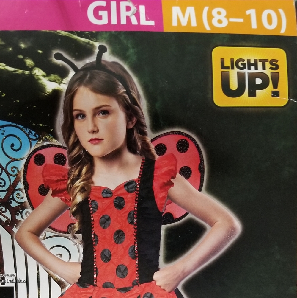 Girl Punky Bug Halloween Costume